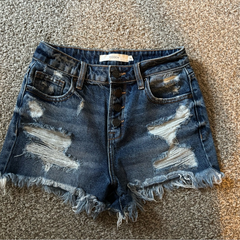 Hidden Jean Shorts